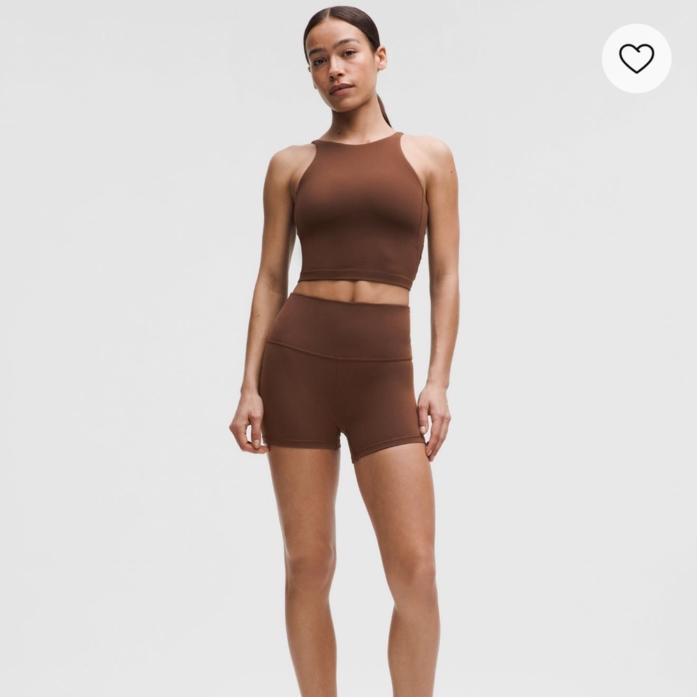 Lululemon align high-rise short in lava cake size 2